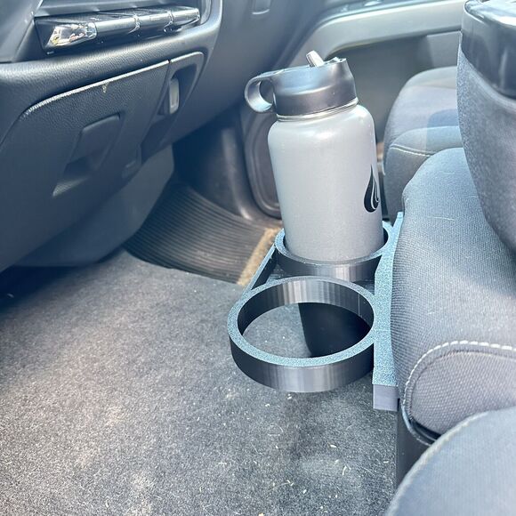 Dual Water Bottle Holder for 2014-2018 Chevrolet Silverado and GMC Sierra - Picture 5 of 16